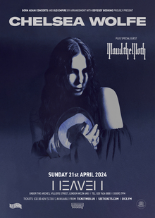 Chelsea Wolfe Tickets, Tour Dates & Concerts 2025 & 2024 – Songkick