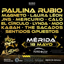 Paulina Rubio live.