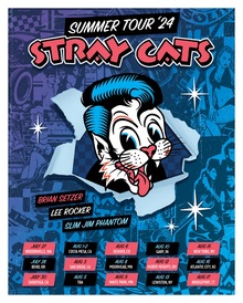 Stray Cats live.