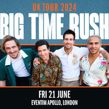 Big Time Rush 2025 Concert Poster