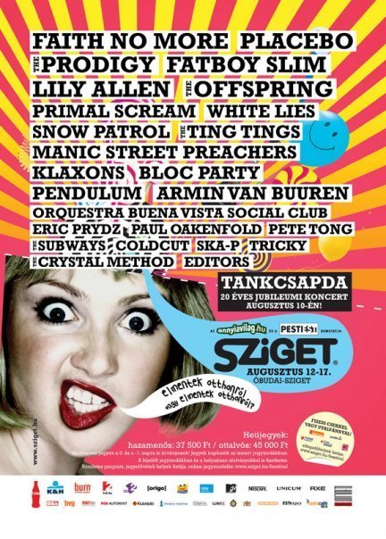 Pole Position — Sziget Festival 2009, 2009-08-12