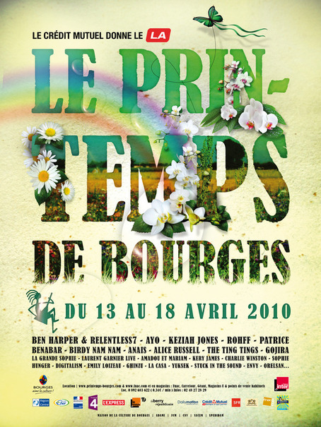 Gush — Le Printemps de Bourges 2010, 2010-04-13