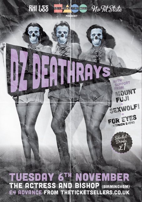 DZ Deathrays Concert Tickets - 2026 Tour Dates