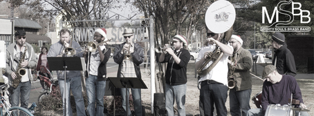 Mighty Souls Brass Band — Overton Square Block Party, 2014-05-01
