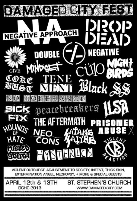 Satan’s Satyrs — Damaged City Fest 2013, 2013-04-12