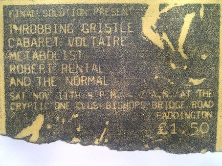 Cabaret Voltaire Concert Tickets - 2026 Tour Dates.