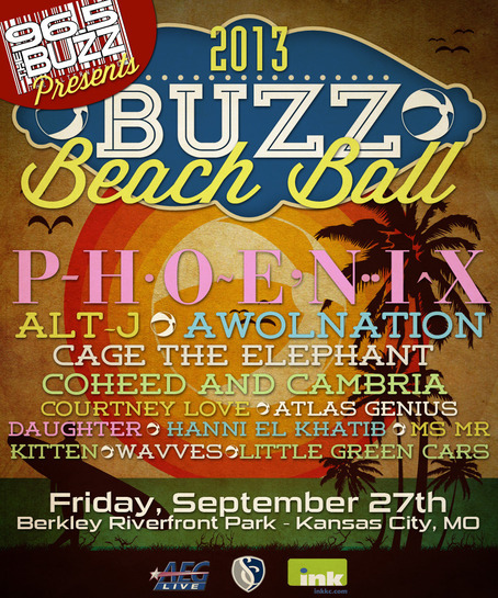 Buzz Beach Ball 2013 Kansas City Line-up, Photos & Videos Sep 2013 ...