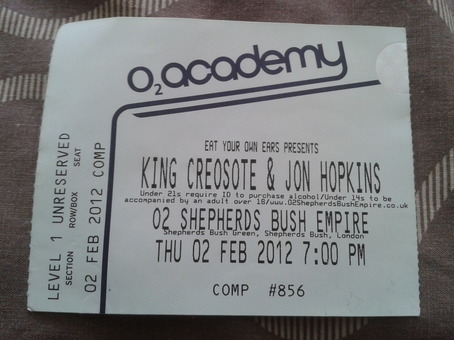 King Creosote — Union Chapel, 2011-05-25