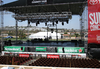 Grandstand Stage, Del Mar Fairgrounds, Del Mar