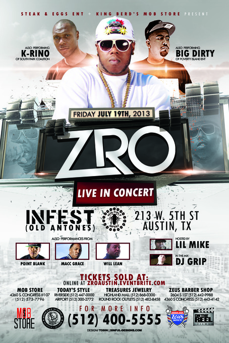 Z-Ro Concert Tickets - 2026 Tour Dates
