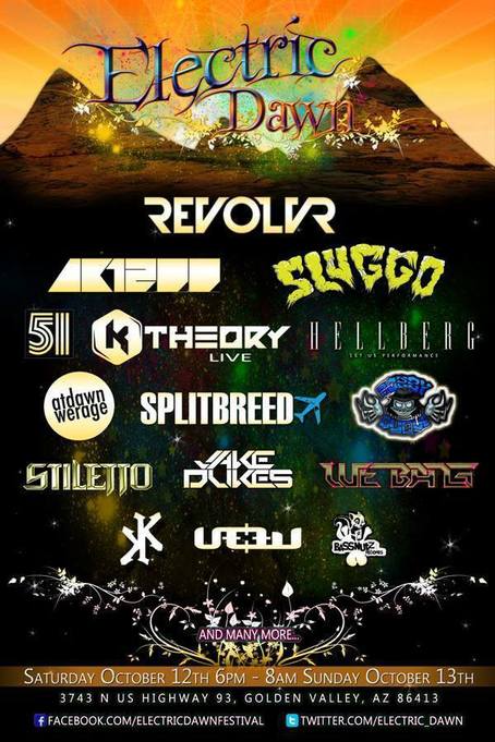 Sluggo — Electric Dawn Festival 2013, 2013-10-12