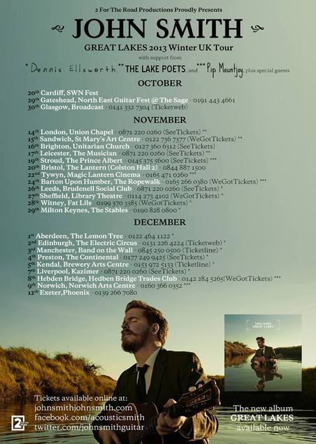 John Smith Concert Tickets - 2026 Tour Dates