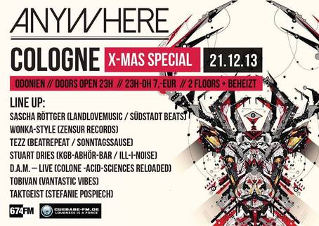 ANYWHERE Cologne Concert Tickets - 2026 Tour Dates.