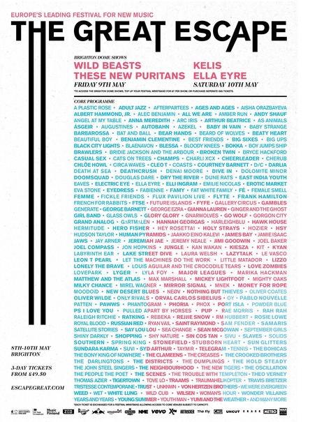 The Great Escape 2014