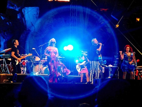 The B-52's at The B-52's at The Beach, Mandalay Bay Resort & Casino (07 Aug 10) with Blondie