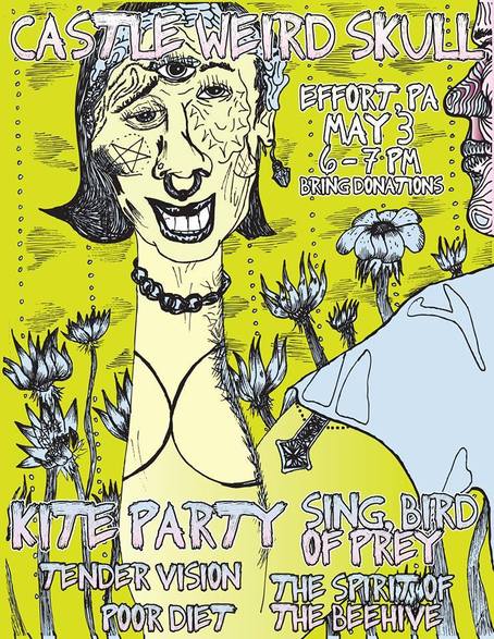 Kite Party — Castle Weird Skull, 2014-05-03