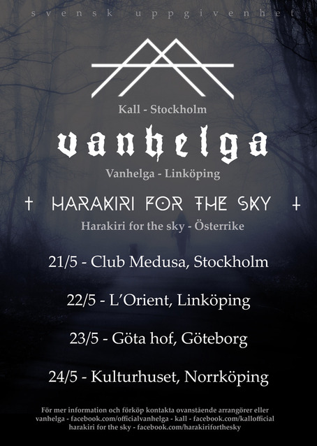 Vanhelga Concert Tickets - 2026 Tour Dates