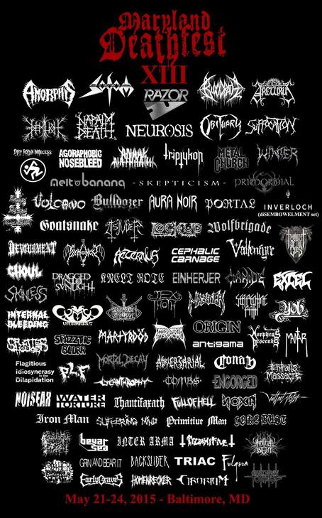 Einherjer — Maryland Deathfest 2015, 2015-05-21