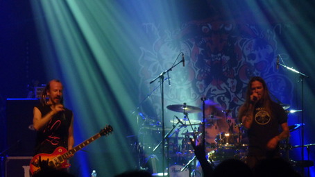 Profane Omen at Finntroll at Le Cargo (03 Oct 14) with Hatesphere and Profane Omen