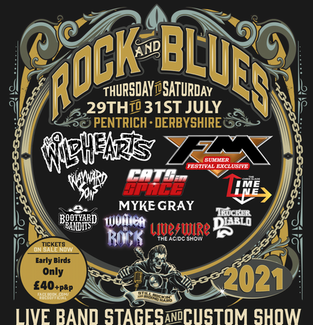 Rock & Blues Custom Show 2021 Pentrich Line-up, Tickets & Dates Jul ...