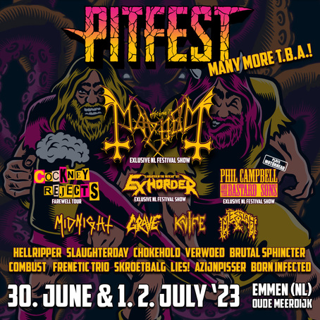 PITFEST 2023 Emmen Line-up, Tickets & Dates Jun 2023 – Songkick