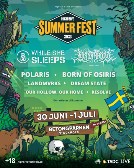 High 5ive Summer Fest 2023 Stockholm Line-up, Tickets & Dates Jun 2023 –  Songkick