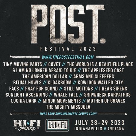 Post Festival 2023 Indianapolis Line-up, Tickets & Dates Jul 2023 ...