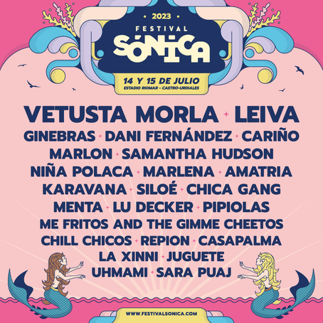 Sonica Festival 2023 Castro Urdiales Line-up, Tickets & Dates Jul 2023 –  Songkick