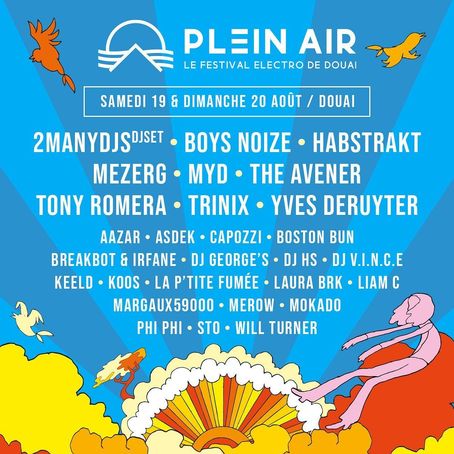 Plein Air Festival - Scéne Noir Sur Blanc 2023 Douai Line-up, Tickets ...