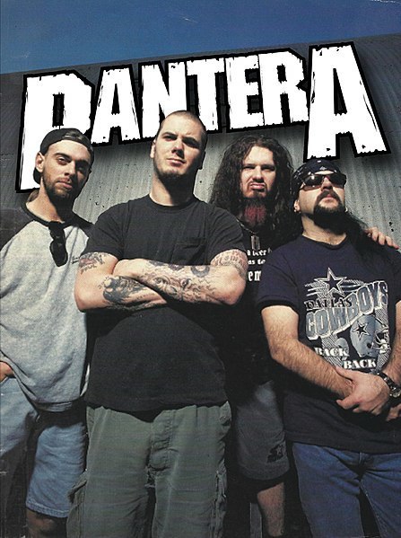 Pantera band performing live in 2025