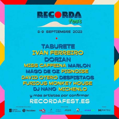 RECORDa Fest 2023 La Coruna Line-up, Tickets & Dates Sep 2023 – Songkick