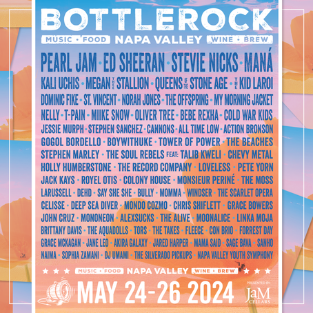 BottleRock Napa Valley 2024 Napa Line-up, Tickets & Dates May 2024 ...