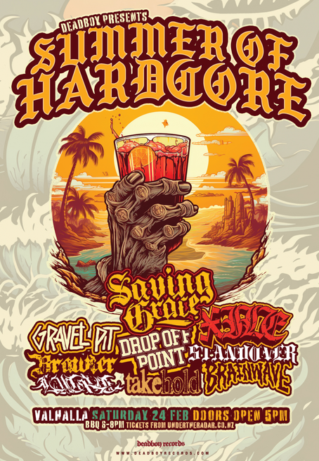 Summer of Hardcore 2024 Wellington Line-up, Tickets & Dates Feb 2024 ...