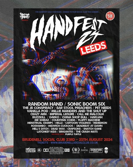 HandFest Leeds 2024 Leeds Line-up, Tickets & Dates Aug 2024 – Songkick