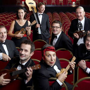 The Ukulele Orchestra of Great Britain live.