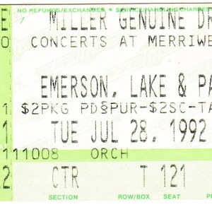 Emerson, Lake & Palmer Concert Tickets - 2026 Tour Dates.