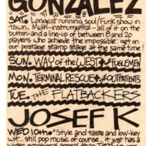 Josef K Concert Tickets - 2026 Tour Dates
