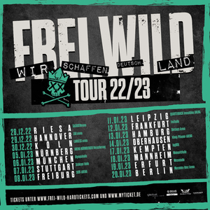 Frei.Wild Tour Announcements 2023 & 2024, Notifications, Dates