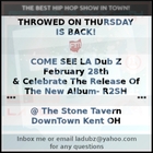 LA Dub Z Concert Tickets - 2026 Tour Dates