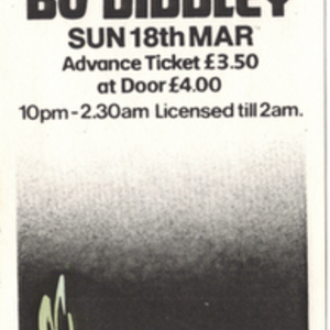 Bo Diddley Concert Tickets - 2026 Tour Dates.