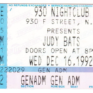 The Judybats Tour Announcements 2023 & 2024, Notifications, Dates ...