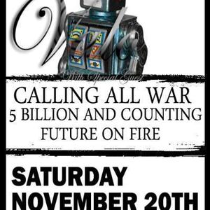 Calling All War Concert Tickets - 2026 Tour Dates.
