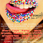 Laced Cakes Bake sale Live Art Fundraiser! 2013