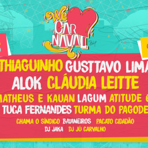 We Love Carnaval 2020 Belo Horizonte Line-up, Tickets 