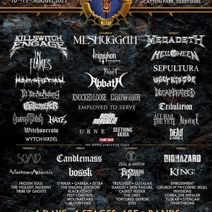 Bloodstock Open Air 2023 Walton-on-trent Line-Up, Tickets und Termine ...