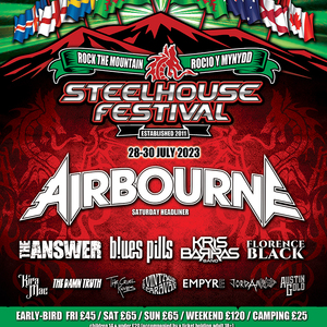 Steelhouse Festival 2023 Ebbw Vale Line-up, Tickets & Dates Jul 2023 –  Songkick