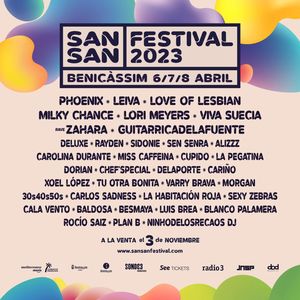 Sansan Festival 2023 Benicassim Line-up, Tickets & Dates Apr 2023 ...