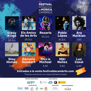 Festival Internacional De Música De Cambrils 2023 Cambrils Line-up ...