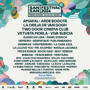 Sansan Festival 2024 Benicassim Line-up, Tickets & Dates Mar 2024 ...