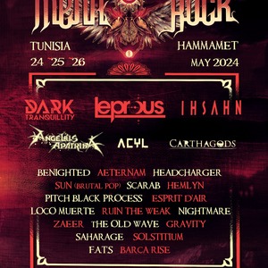 MENA ROCK Festival 2024 Hammamet Line-up, Tickets & Dates May 2024 ...